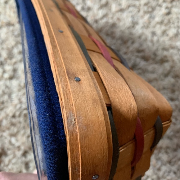 1992 Longaberger Woven Traditions Cracker basket - Picture 9 of 9